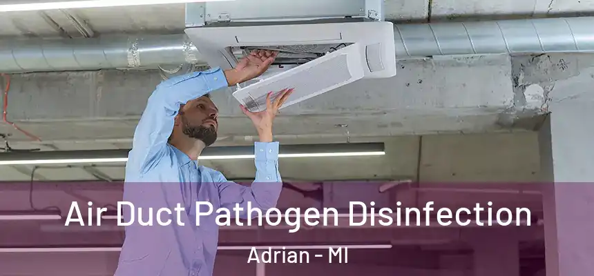  Air Duct Pathogen Disinfection Adrian - MI